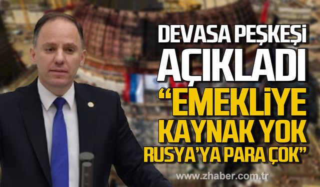 Deniz Yavuzyılmaz; "Emekliye kaynak yok Rusya’ya para çok”