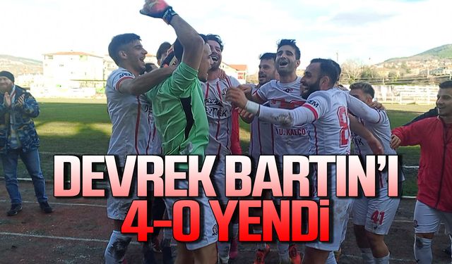 Devrek Belediyespor, 4, 4'lük galibiyetle kapattı