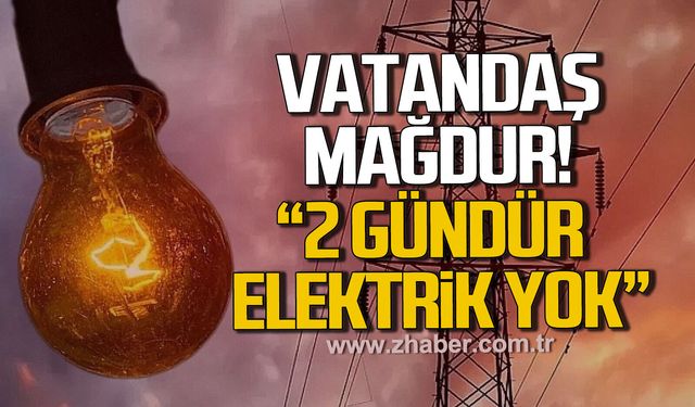 Çatalağzı’nda elektrik krizi: "İki gündür elektrik yok"