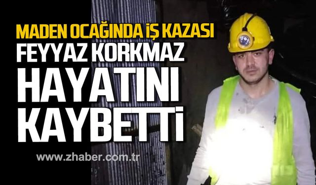 Kilimli'de maden ocağında iş kazası. Feyyaz Korkmaz hayatını kaybetti.