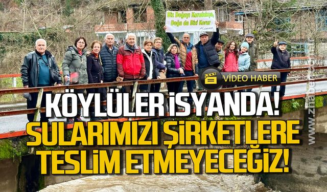 Devrek'te Köylüler HES Projesine Karşı Birleşti: "Sularımızı Şirketlere Teslim Etmeyeceğiz"