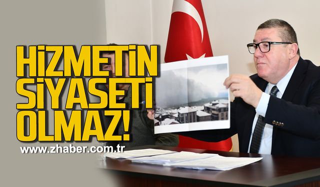 Başkan Tekin: “Alaplı’da yapılan hiçbir hizmetin siyaseti olmaz”