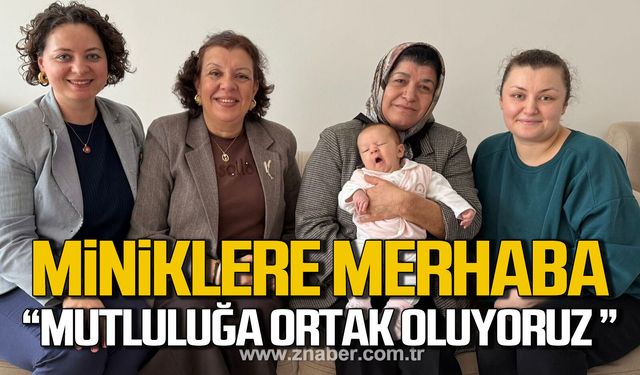 Çaydeğirmeni'nde "hoşgeldin bebek projesi sürüyor. "Ailelerin mutluluğuna ortak oluyoruz"