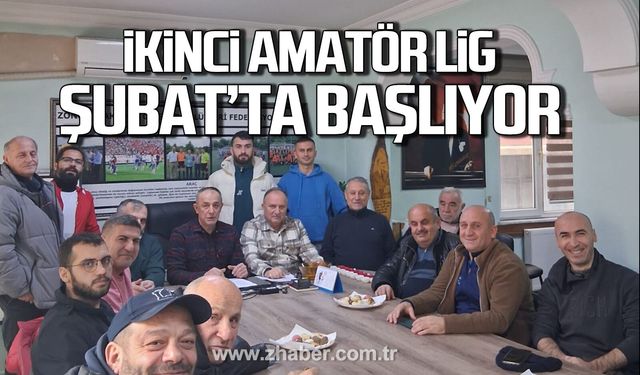 İkinci Amatör Lig Şubat’ta başlıyor