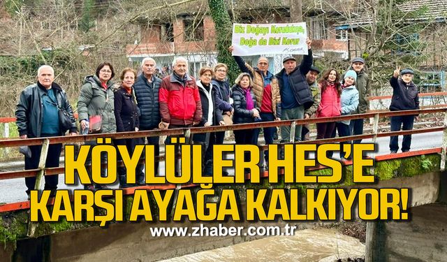 Yağmurca köyü HES’e karşı ayağa kalkıyor