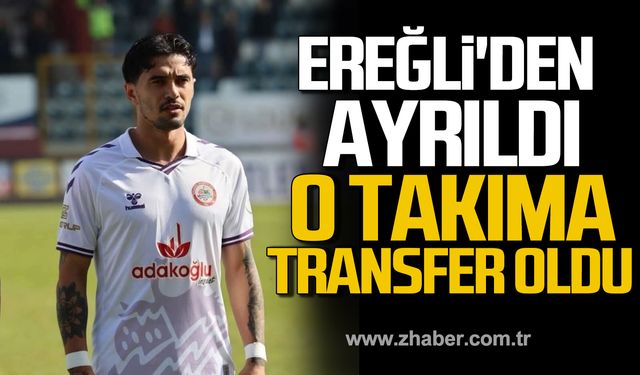 Kaan Yıldırım Kdz. Ereğli Belediyespor ayrıldı, O takıma transfer oldu.