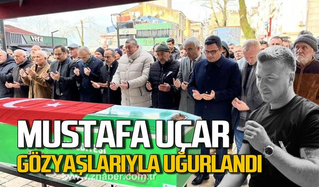 Alaplı'da Mustafa Uçar dualarla uğurlandı.