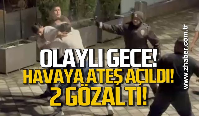 Bartın'da olaylı gece. Bekçiler havaya ateş açarak müdahale etti; 2 gözaltı