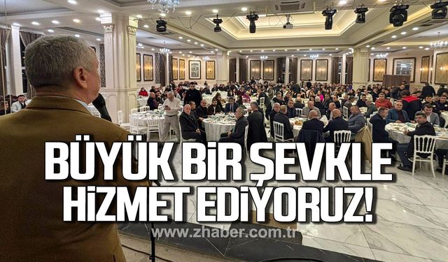 Başkan Kantarcı personeliyle buluştu: "Büyük bir şevkle hizmet ediyoruz"