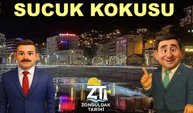 Zonguldak’ta sucuk kokusu, şehirde altyapı sorunu
