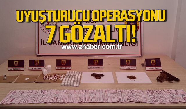 Karabük'te uy*şturucu operasyonu: 7 şüpheli yakalandı