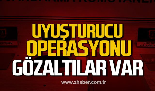 Karabük'te uyuşturucu operasyonu. Gözaltılar var.