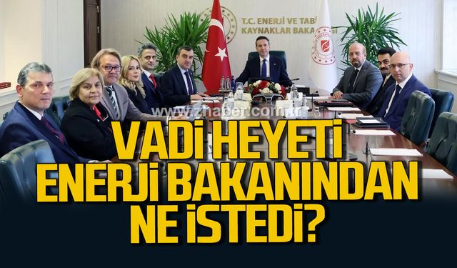 Zonguldak heyetinden Enerji Bakanı Bayraktar’a ziyaret