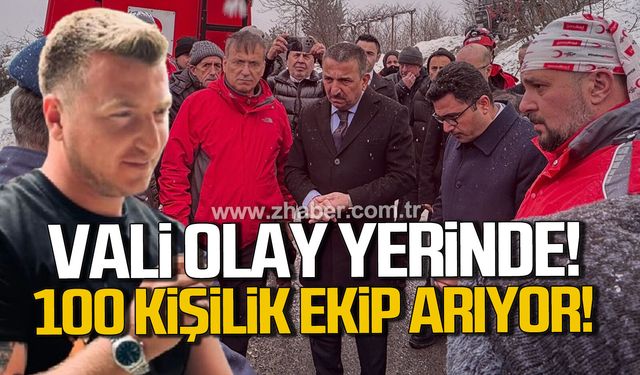 Vali Osman Hacıbektaşoğlu: "Kayıp genç için arkadaşlarımız tüm teknik kabiliyetlerini kullanıyor"