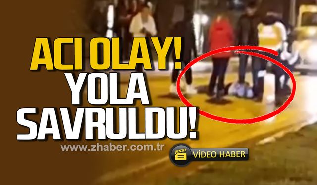 Zonguldak'ta acı olay. Kazada yola savruldu