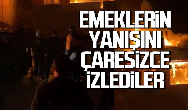 Yenice'de yangın... 2 katlı ev kül oldu