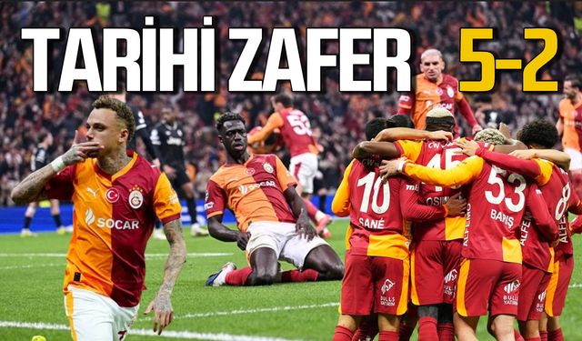 Galatasaray'dan tarihi zafer: Juventus'u silindir gibi ezdik 5-2