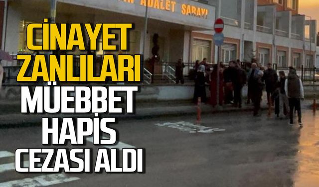 Arazi cinayeti davasında karar verildi: Sanıklara müebbet hapis