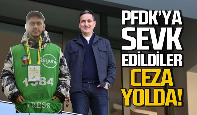 Recep Yılmaz ve İlkercan Aydemir PFDK'ya sevk edildi: Ceza yolda!