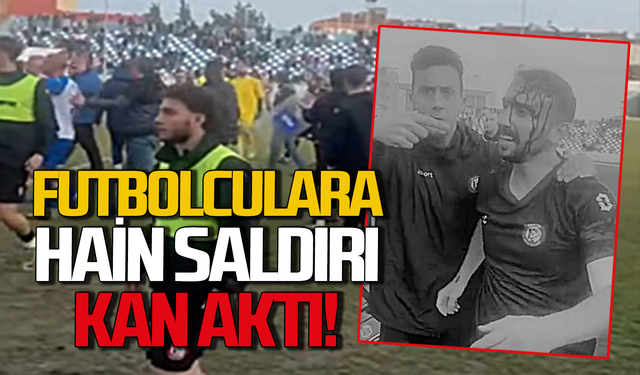 Futbolculara maç sonu hain saldırı: Maç sonunda kan aktı!