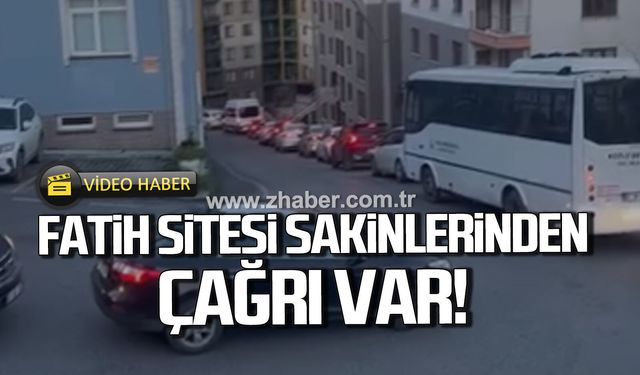 Kozlu Fatih Sitesi sakinlerinden çağrı var