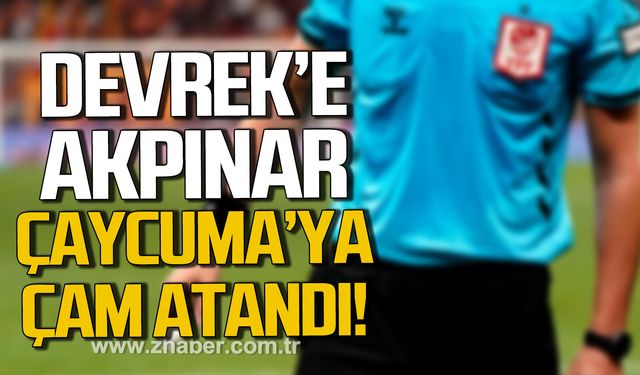 Devrek Belediyespor ve AVS Çaycumaspor'un maçlarını yönetecek hakemleri açıklandı.