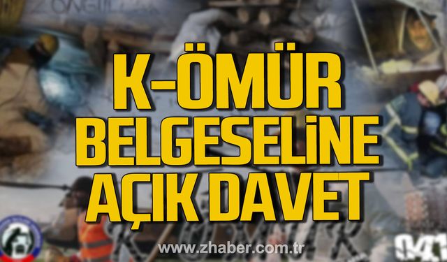 K-ÖMÜR’ belgeseli Çaycuma'da 6 Şubat tarihinde gösterime girecek.