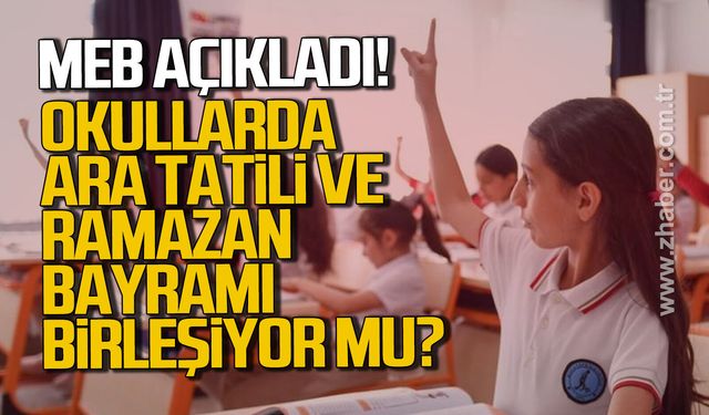 Okullarda tatil takvimi bayramla çakıştı