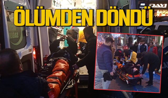 Çaycuma'da korkunç kaza: Sürücü ölümden döndü