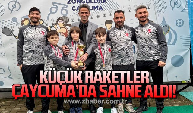 İl Birinciliği Tenis müsabakaları Çaycuma’da yapıldı!