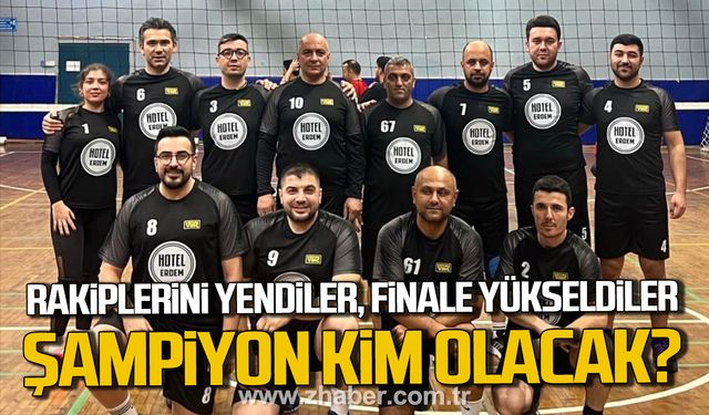 Voleybol Turnuvası’nda GSB ve Kilimli Muhtarlık finale yükseldi