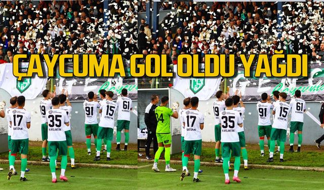 Çaycumaspor, Kırşehir Yıldız FK’ya gol yağdırdı