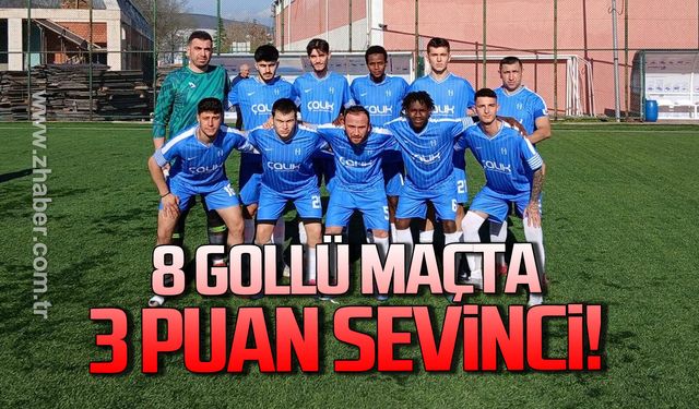 8 gollü maçta kazanan Üzülmezspor