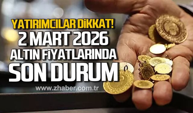 Yatırımcılar dikkat. 2 Mart 2026 altın fiyatlarında son durum.