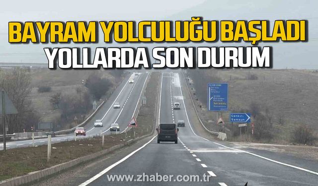 Karabük Kemikli Rampaları’nda bayram trafiği geçişleri akıcı bir şekilde sağlanıyor.