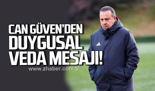 Can Güven’den duygusal veda mesajı