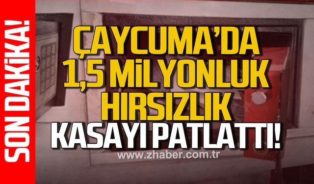 Çaycuma’da üvey anneye ait ziynetler çalındı