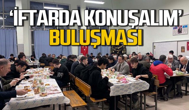 Zonguldak Mesleki ve Teknik Anadolu Lisesi’nde “İftarda Konuşalım” buluşması