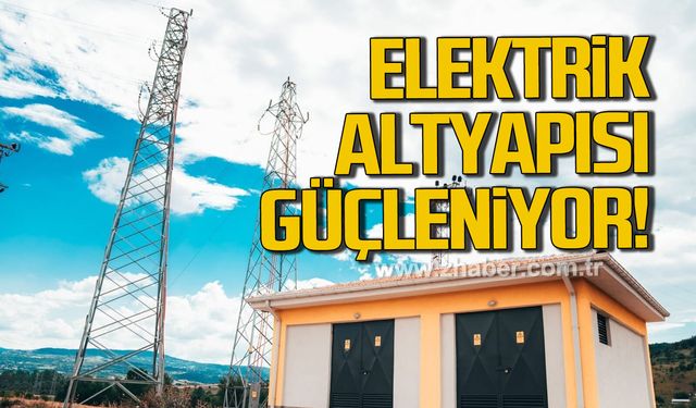 Kdz. Ereğli'nin elektrik altyapısı güçlendiriliyor