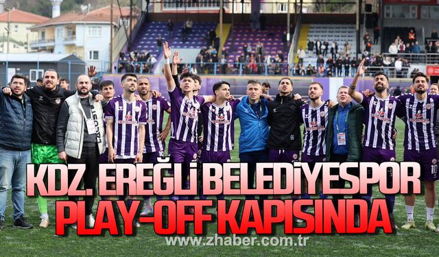 Kdz. Ereğli Belediyespor Play-Off kapısında.. Hedef 2. Lig!