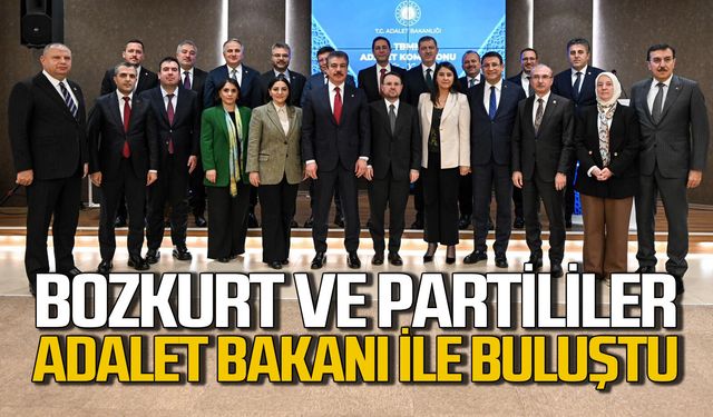 Saffet Bozkurt Adalet Bakanı Akın Gürlek’in iftar programına katıldı