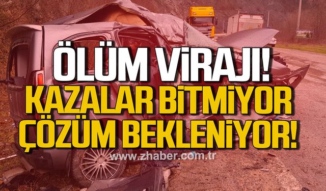 Yenice yolunda trafik kazaları tepki çekiyor