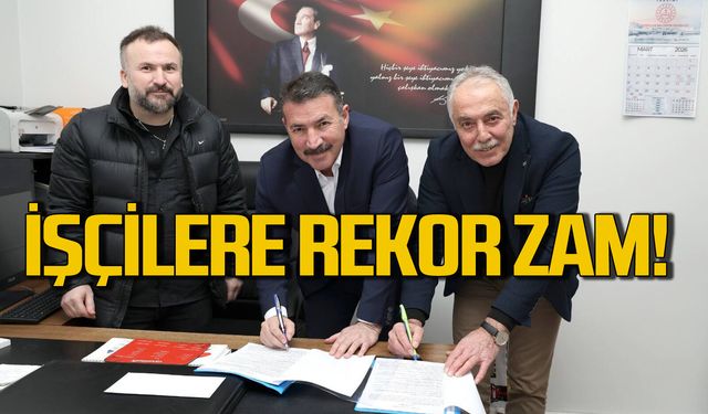 Belediye işçilerine rekor zam yapıldı