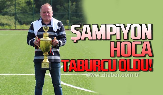Şampiyon hoca taburcu oldu