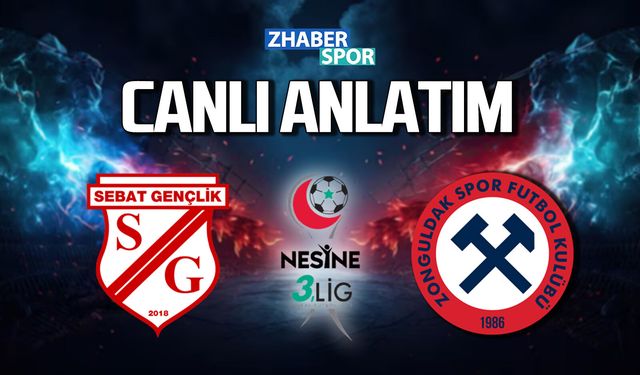 Sebat Gençlikspor- Zonguldakspor canlı anlatım 08.03.2026