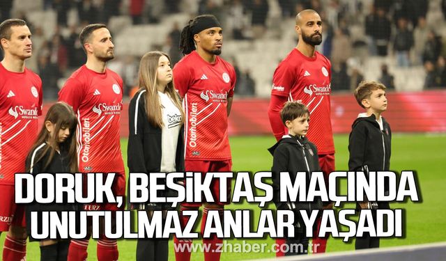 Doruk Keleş Beşiktaş maçında unutulmaz bir an yaşadı