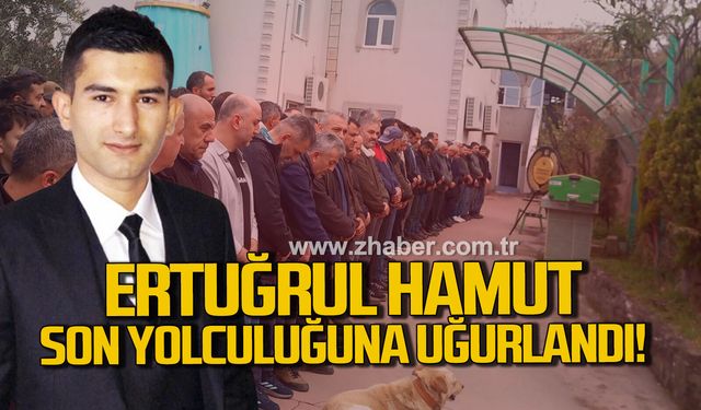 Genç yaşta kansere yenik düşen Ertuğrul Hamut son yolculuğuna uğurlandı