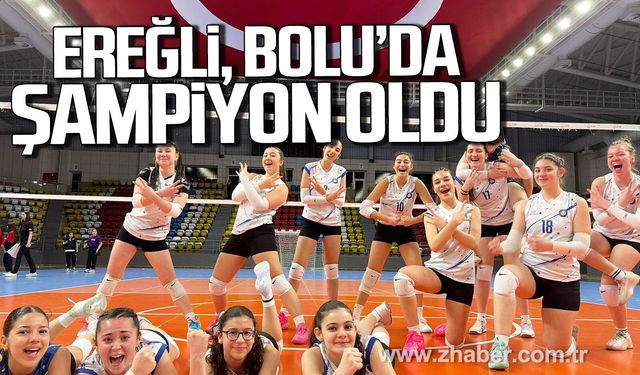 Kdz. Ereğli Voleybol Spor Kulübü’nden büyük başarı geldi.