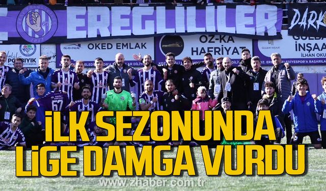 Kdz. Ereğli Belediyespor ilk sezonunda lige damga vurdu