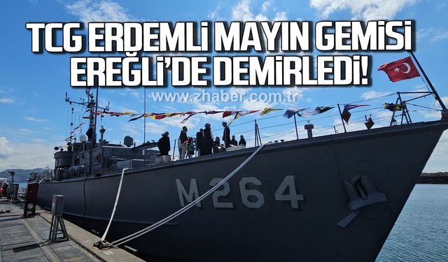 TCG Erdemli Mayın Avlama gemisi, 23 Nisan’da ziyarete açıldı